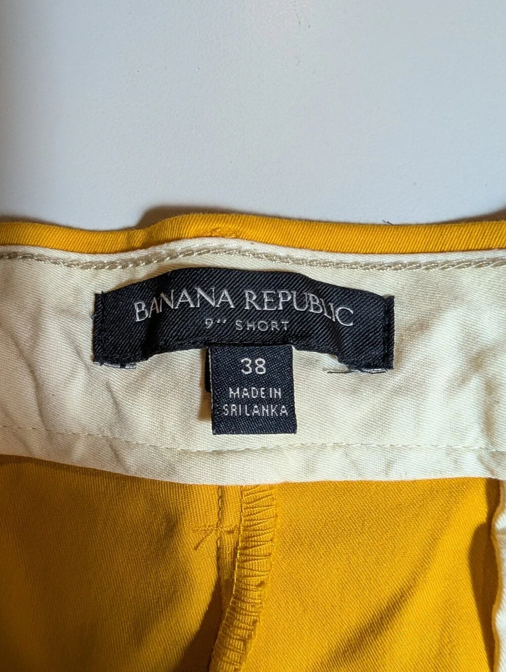 Banana Republic lightweight yellow